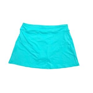 Lands End Women's Skort Swim Sport Active Aqua Green Size 10 NWT swim bottoms